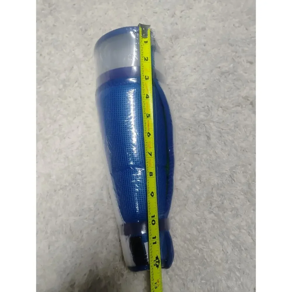 Soft Dog Recovery Collar Large Size 8 Padded Elizabethan Cone Blue/Green NEW Pet